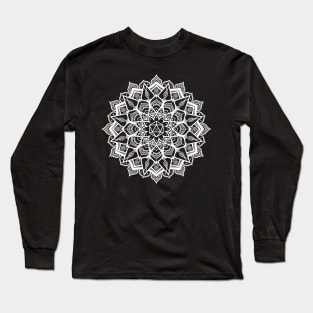 Mandala D20 Dice RPG Long Sleeve T-Shirt